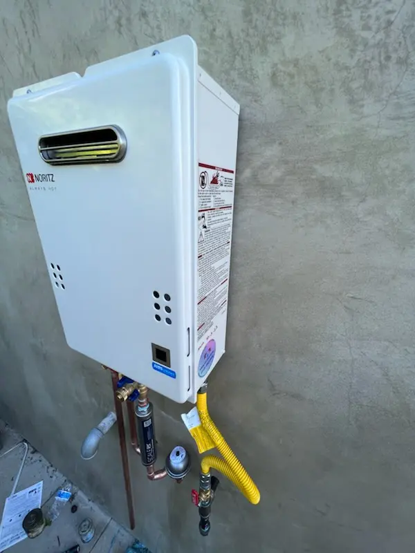 Tankless water heater installation for Campbells Corner homes